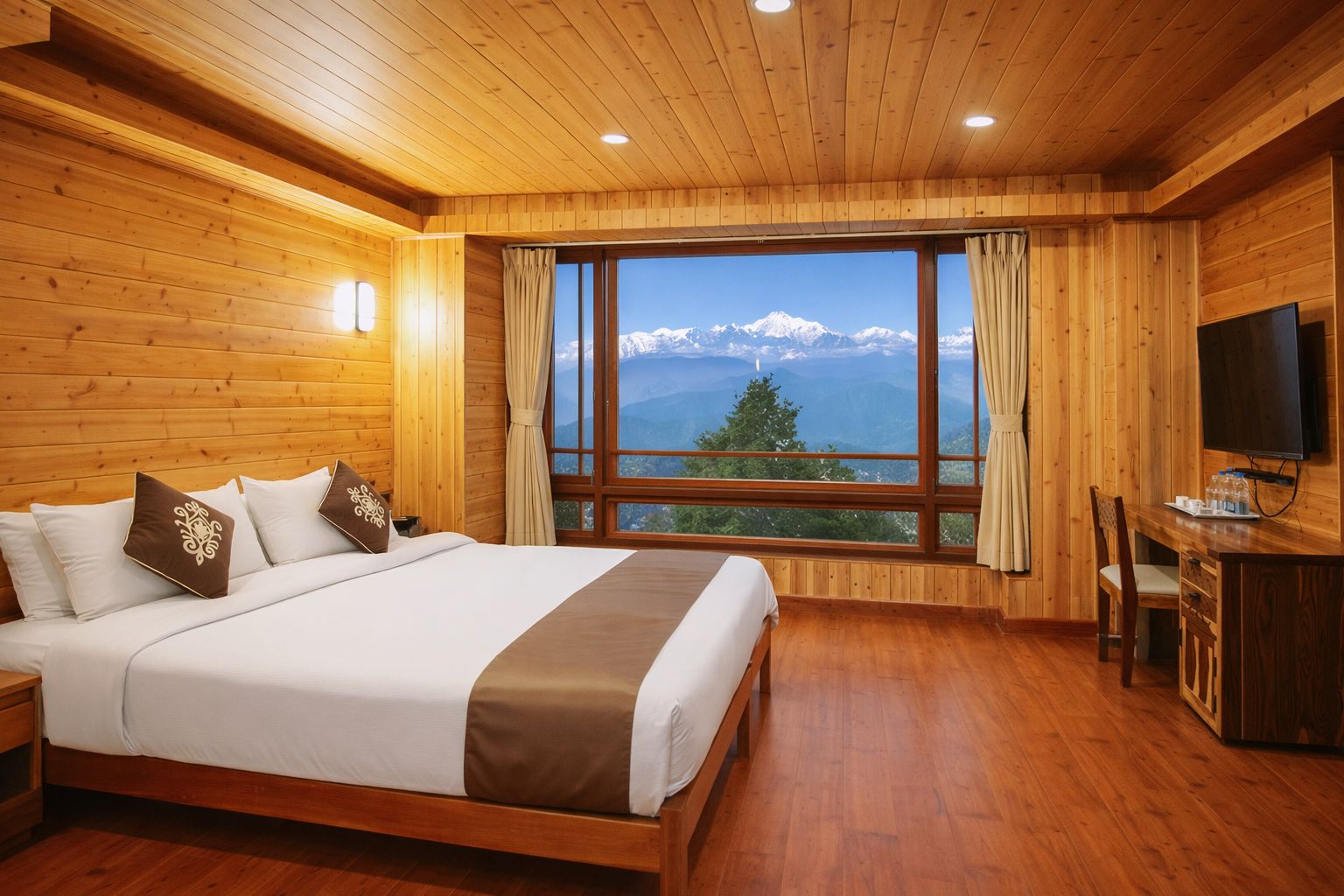 Premium - Kanchenjunga view room with bathtub